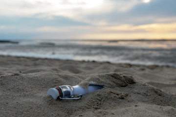 Obraz premium Flaschenpost