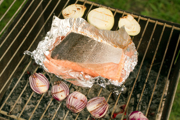 Barbecued Fresh Fish