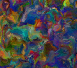 Abstract interior wall art print for decorate everything, naive contemporary style artwork with chaotic paint strokes and splashes, modern painting background texture in creative design idea