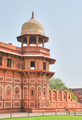 Emperor Jahangir's  Palace inside Agra Fort, Agra, India