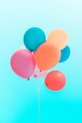 balloon in pastel