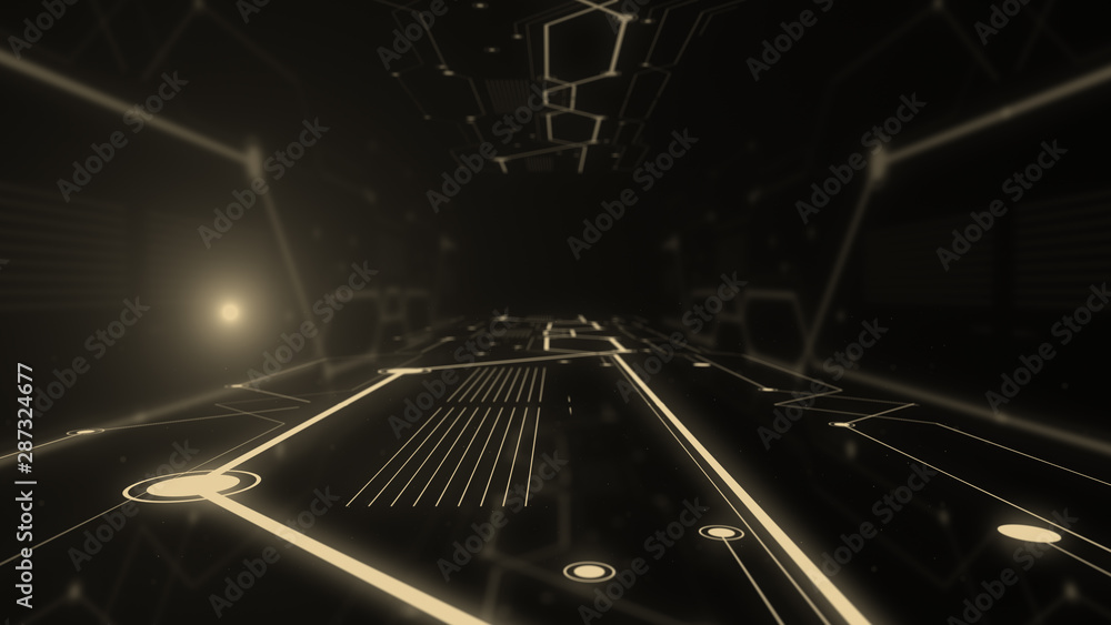 Poster modern architecture black and white abstract background.