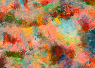 Abstract painting art for sale. Stock. Hand drawn on canvas. Multi color artistic background. Pattern for design handmade printed production. Art print for canvas or poster. Unusual modern texture.