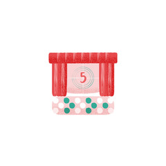 Cinema hall icon for different design.