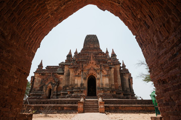 ancient temple in bagan