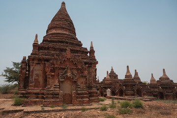 ancient pagoda in bagan