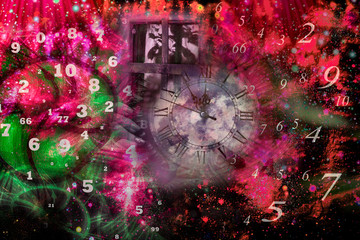 Time, outer space and numbers