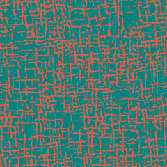 Seamless patten with irregular chaotic shapes. Stylish background with broken zigzag lines like cracks or scratches. Endless ornament like gauze.