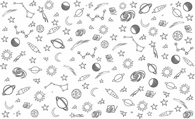 space pattern, set of elements, the constellations