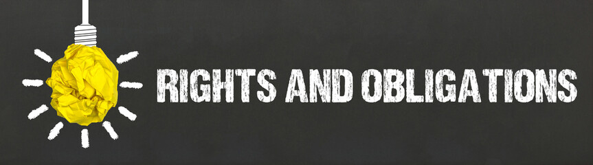 Rights and obligations 