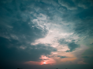 Blue Sky And Clouds 