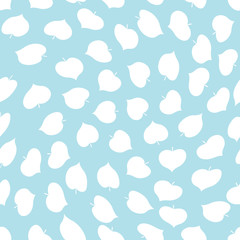 abstract geometric leaves pattern for natural background, simple minimalist graphic , retro decoration , summer fashion