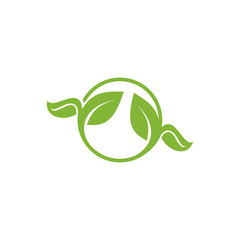 leaf logo template