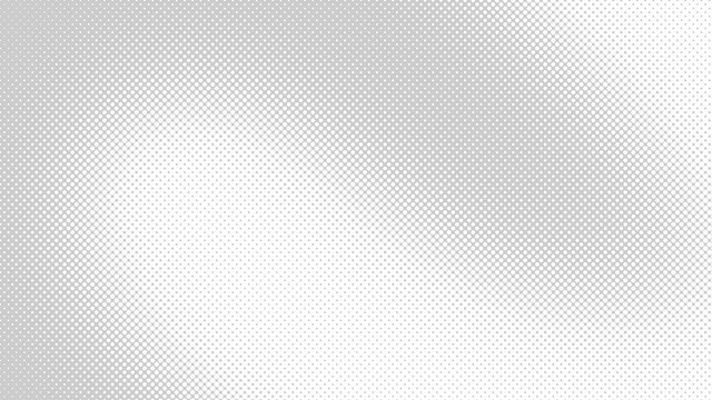 Light grey retro comic pop art background with haftone dots design. Vector clear template for banner or comic book design, etc
