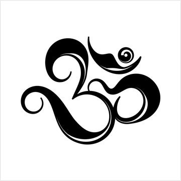 recommend clip art: Aum (Om) The Holy Motif Calligraphic Style