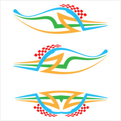 Vehicle Graphics, Stripe : Vinyl Ready Design