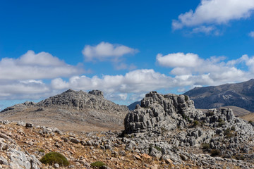 sierra de la Hidalga en el parque nacional de la sierra de las Nieves, Málaga