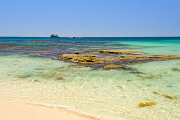 Hamelin Bay Beach is a lovely place for swimming, snorkeling, fishing, diving - Margaret River, WA, Australia