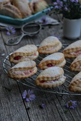 cookies with chocolate and nuts