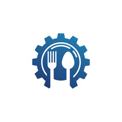 fork logo template