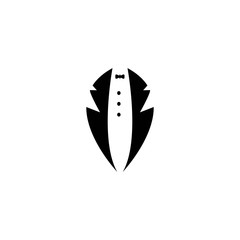 Tuxedo logo vector