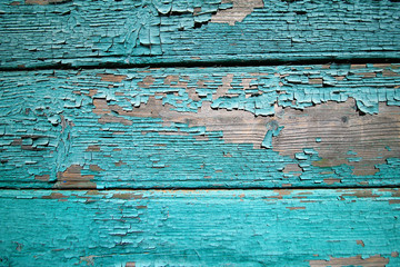 Old wooden green wall design pattern