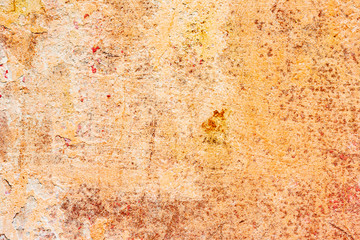 Texture of a concrete wall with cracks and scratches which can be used as a background