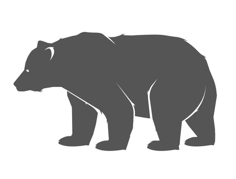 Bear Cub Silhouette Photos Royalty Free Images Graphics Vectors Videos Adobe Stock