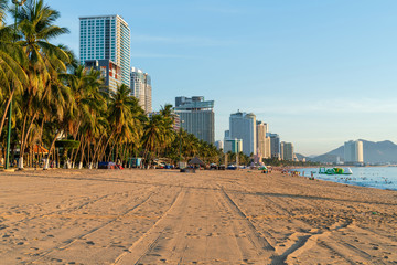 Nha Trang beach, the famous and beautiful travel destination in Vietnam