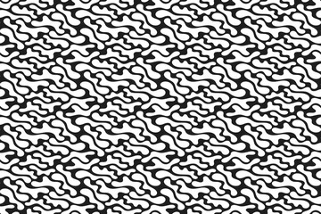 Monochrome vector seamless pattern.