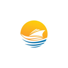 boat logo template