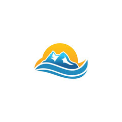mountain logo template