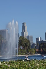 Obraz premium walking by LA