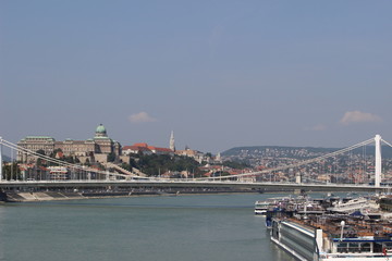 Donau river in Budapest