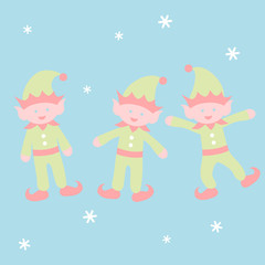 Dancing elf - Christmas set 