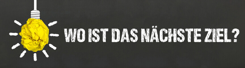 Wo ist das nächste Ziel?