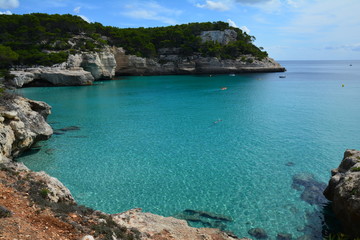 Plage Mitjana Minorque Baléares Espagne