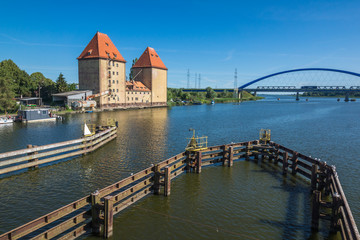 Dziwna rivwe in Wolin, Zachodniopomorskie, Poland
