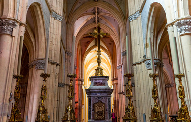 Church of Souvigny, allier, France