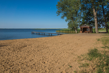 Beach in Wolin, Zachodniopomorskie, Poland