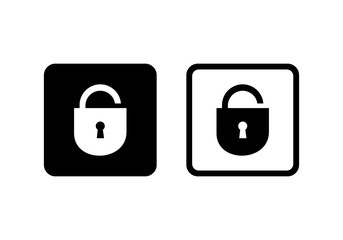 lock icon vector symbols