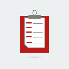 Check List Icon. Flat design style modern. Vector illustration