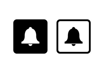 bell, notification icon symbols vector