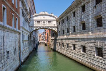 Fototapeta na wymiar The Bridge of Sighs in Venice