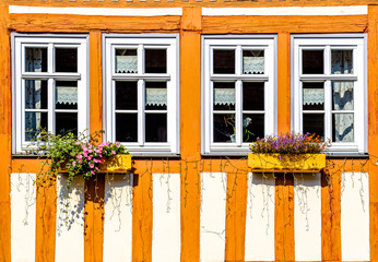 typical old bavarian window