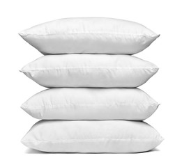 white pillow bedding sleep