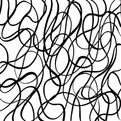Obraz premium Brush texture pattern. Grunge vector.