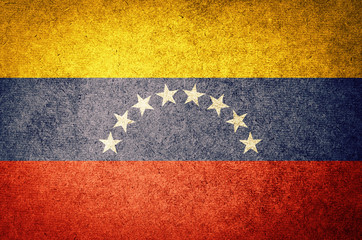 Grunge Flag of Venezuela