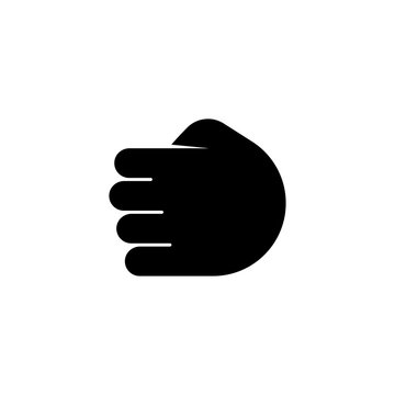 recommend clip art: Punch, Clenched Fist, Power Hand Flat Vector Icon