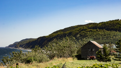 Fototapeta na wymiar Vieille maison en Gaspésie